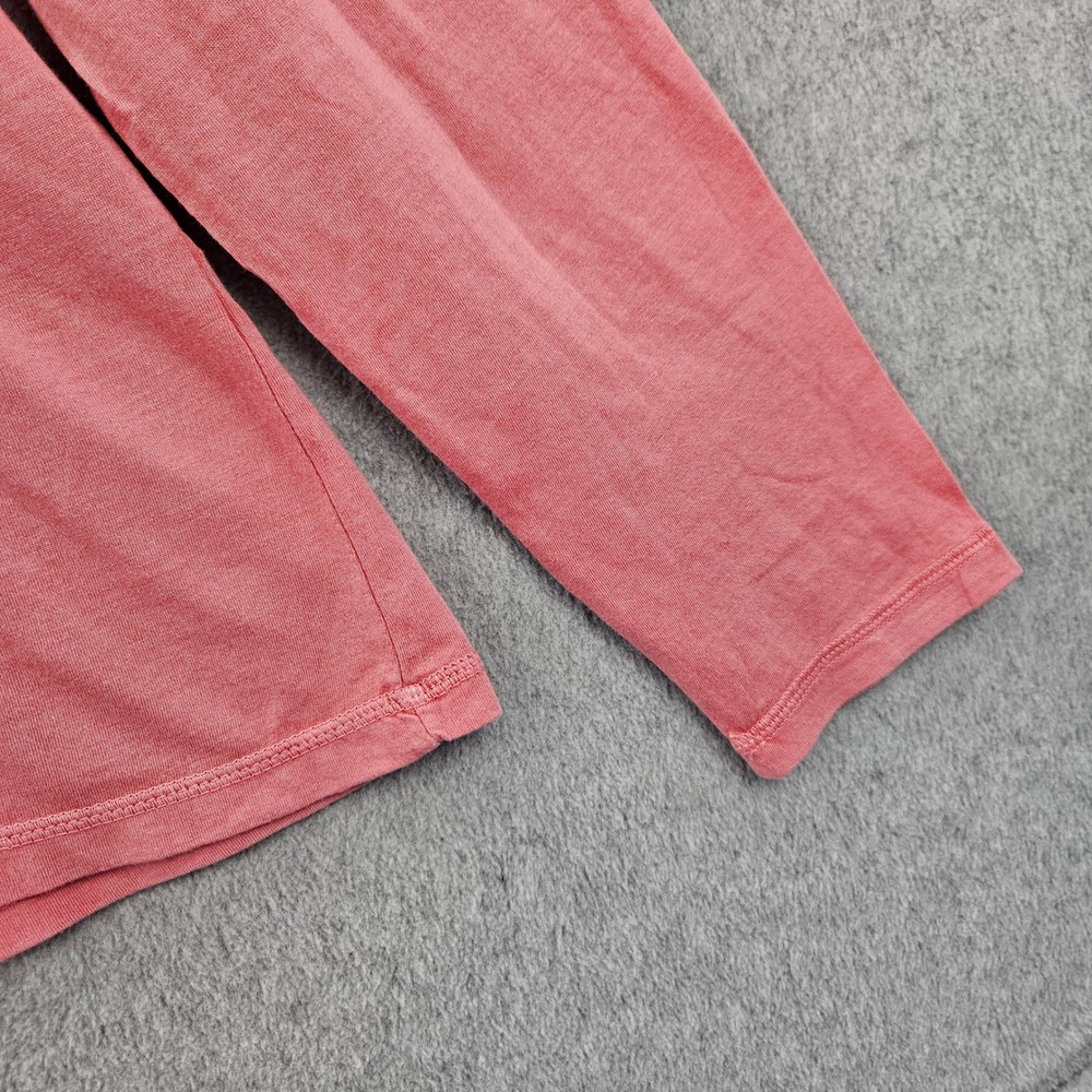 JOHNNIE-O | Mens Med Pink Long Sleeve Cotton Modal Pocket T-Shirt Surfer Logo - Picture 6 of 15